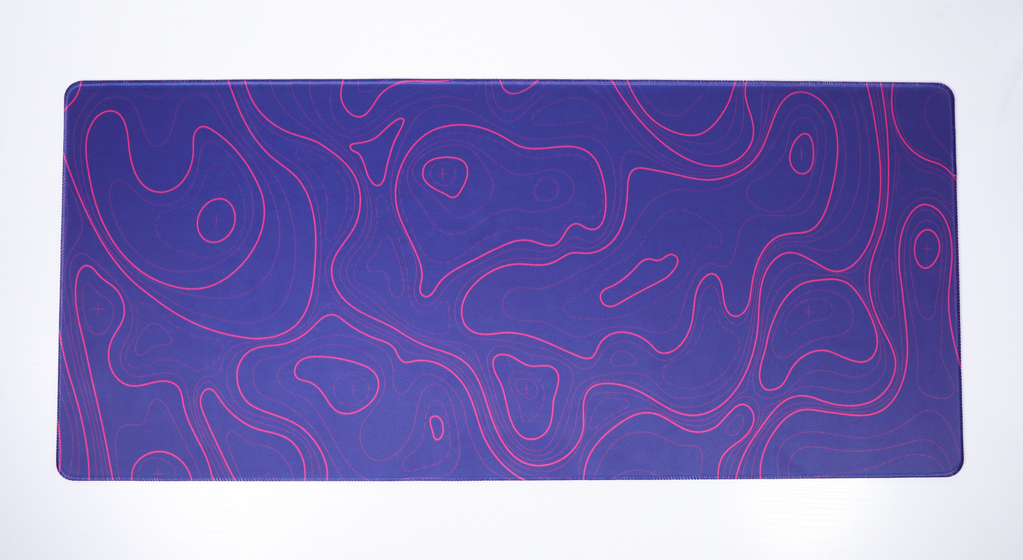 Spiral Mousepad 900x400mm - Blue