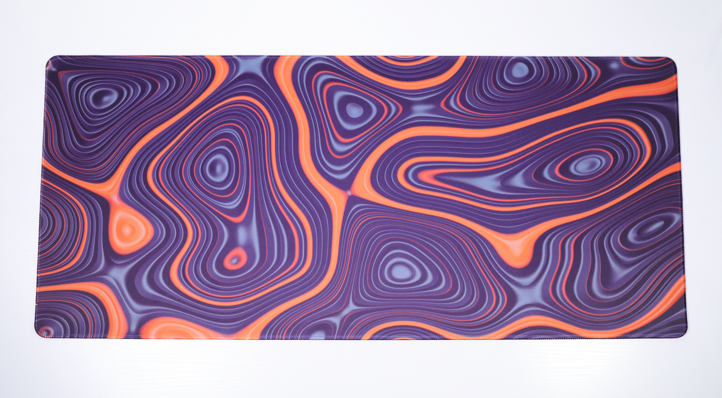 Spiral Mousepad 900x400mm - Purple