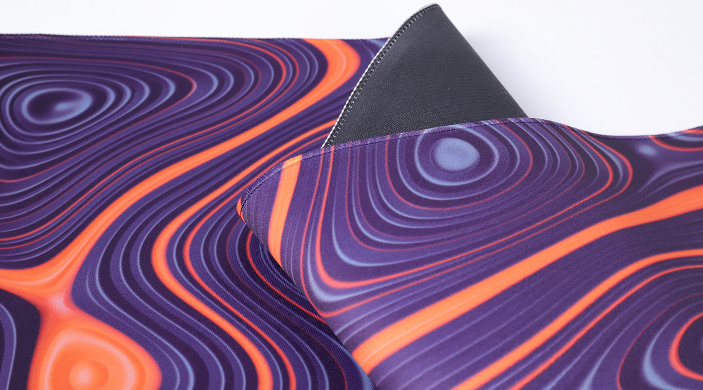 Spiral Mousepad 900x400mm - Purple